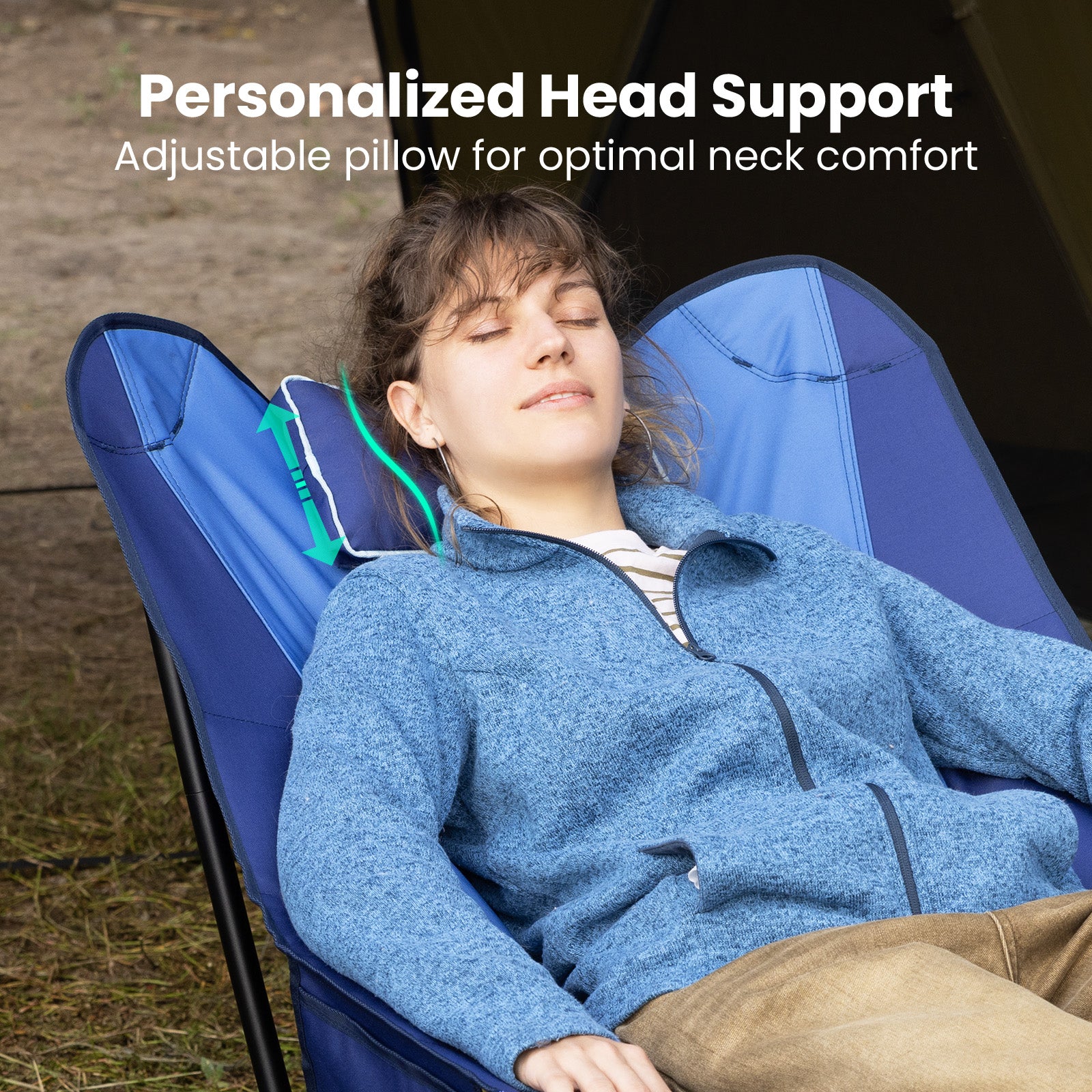 OuterSpa Reclining Camping Chair