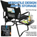 OuterSpa Directors Camping Chair, Support 400 lbs