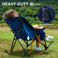 OuterSpa Oversized Camping Rocking Chair