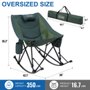 OuterSpa Oversized Camping Rocking Chair