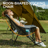 OuterSpa Oversized Camping Rocking Chair