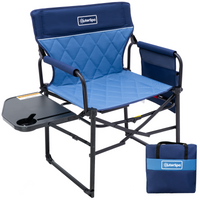 OuterSpa Camping Directors Chair, Support 350 lbs