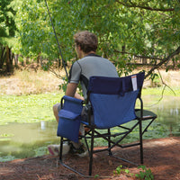 OuterSpa Camping Directors Chair, Support 350 lbs