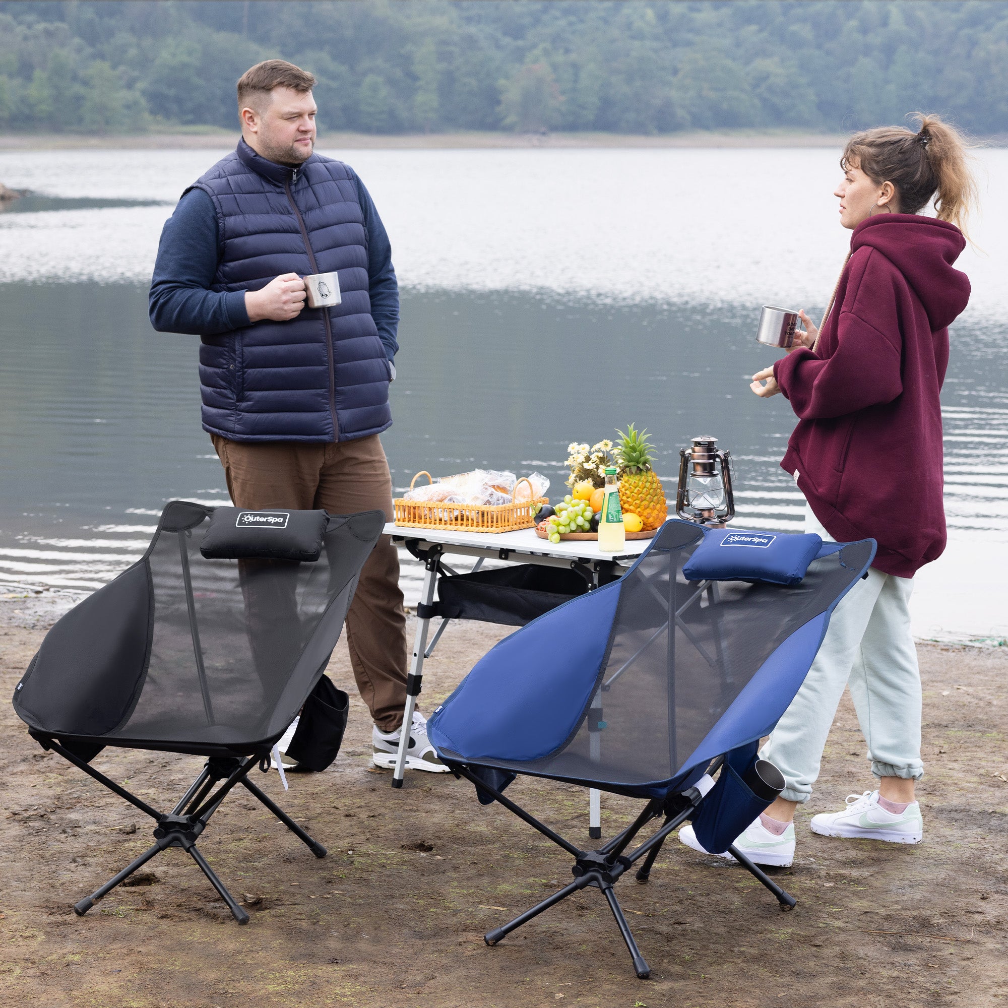OuterSpa Ultralight Lounge Camping Chair