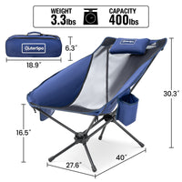 OuterSpa Ultralight Lounge Camping Chair