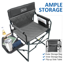 OuterSpa Camping Directors Chair, Support 350 lbs